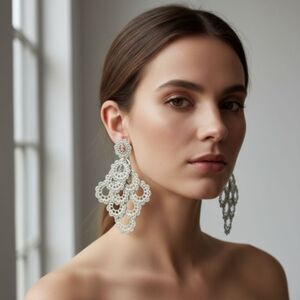 Costume Jewelery Earrings  see measurements